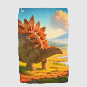 Stegosaurus Golfhandtuch