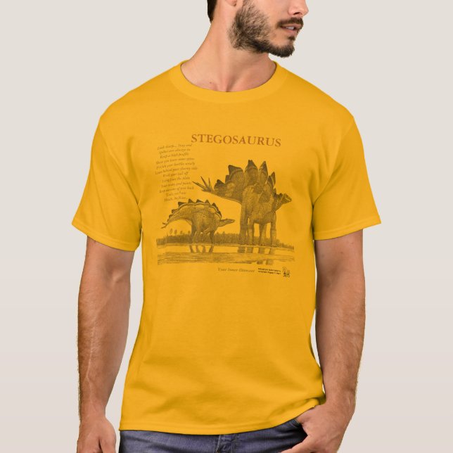 Stegosaurus Ihr inneres Shirt Dinosaurier-Gregorys (Vorderseite)