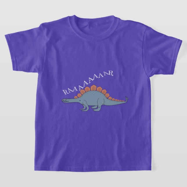 Stegosaurus - Kids' Basic T - Shirt (Ablage )