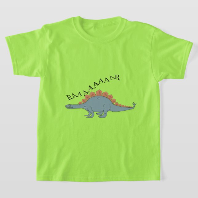 Stegosaurus - Kids' Basic T - Shirt (Ablage )