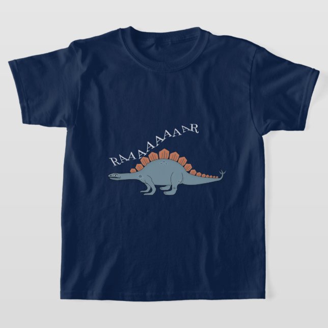 Stegosaurus - Kids' Basic T - Shirt (Ablage )