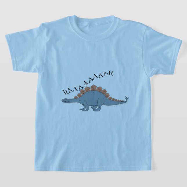 Stegosaurus - Kids' Basic T - Shirt (Ablage )