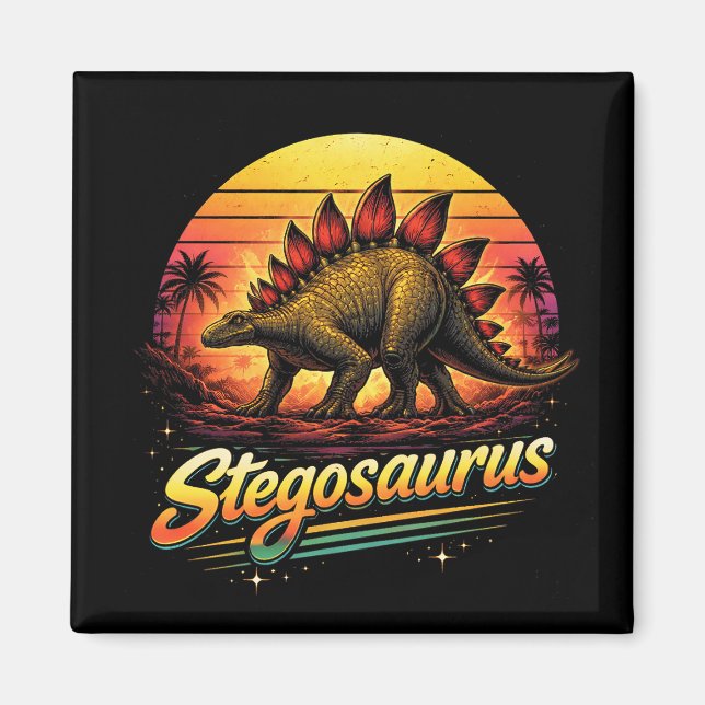 Stegosaurus Magnet (Vorne)