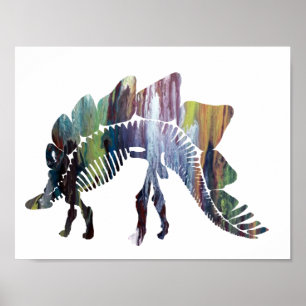Stegosaurus Poster