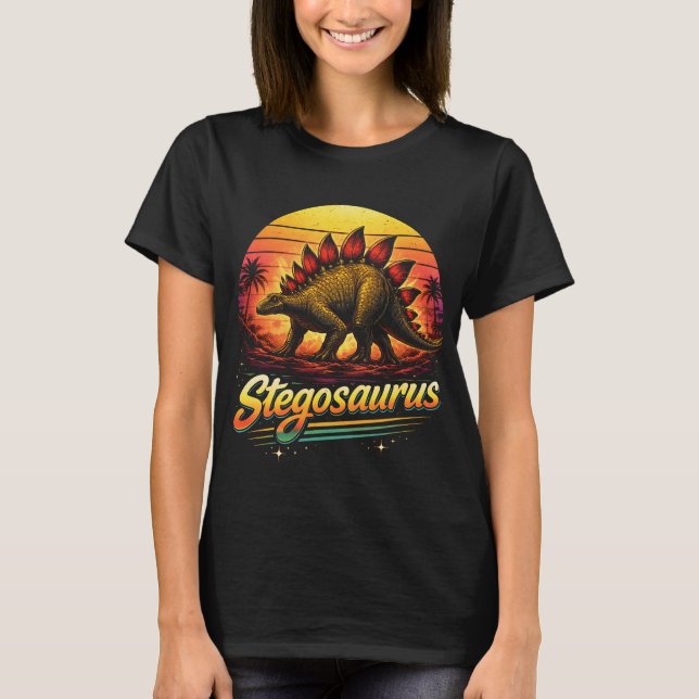 Stegosaurus T-Shirt (Vorderseite)