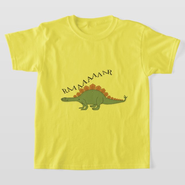 Stegosaurus - T-shirt de base pour enfants (Poser)