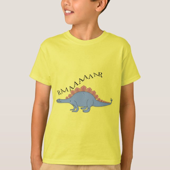 Stegosaurus - T-shirt de base pour enfants (Devant)