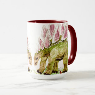 Stegosaurus und Friend Tasse
