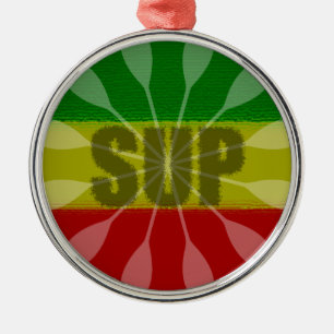 Steh auf Paddel, Paddelwirbel Ornament Aus Metall