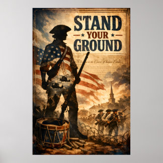 Steh deinen Mann Poster