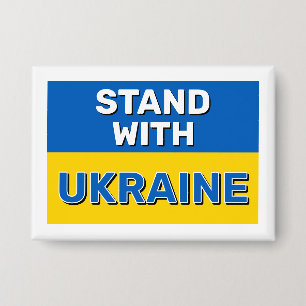 Steh mit Ukraine Button