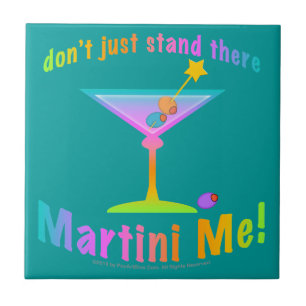 Steh nicht nur da - MARTINI ME Untersetzer Tile