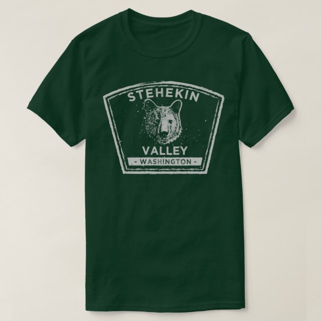 Stehekin Valley North Cascades Nationalpark 1 T-Shirt (Design vorne)