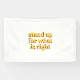 Stehen Banner