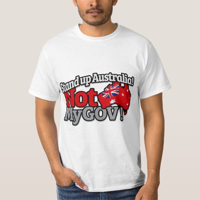 Stehen Sie auf Australien! T-Shirt (Vorderseite)