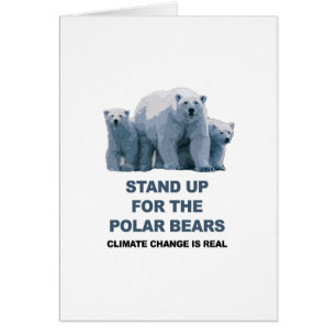Stehen Sie auf für die Polarbären