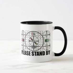 Stehen Sie bitte bereit Tasse