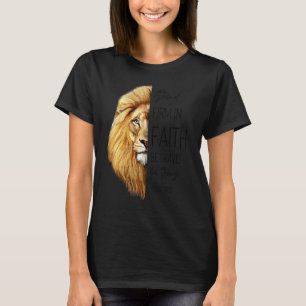 Stehen Sie fest im Glauben sein mutig sein Starke  T-Shirt