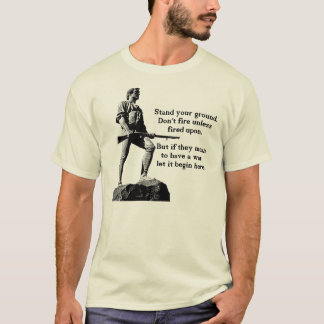 Stehen Sie Ihren Boden T-Shirt