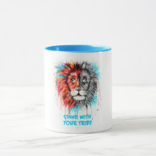 Stehen Sie mit Ihren Tasse! Tasse