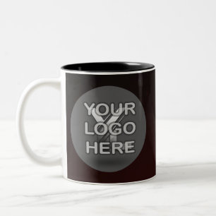Stehen Sie mit jedem Sip auf dem Laufenden: Luxus- Zweifarbige Tasse