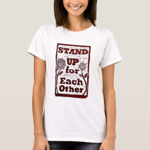 Stehen Sie oben T-Shirt