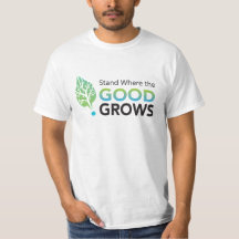 Stehen, wo das Gute wächst! Männer Value T-Shirt