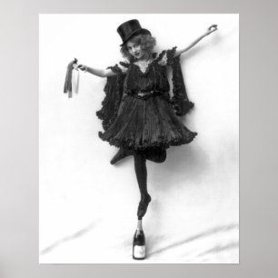 Stehend auf Champagner Poster