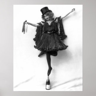 Stehend auf Champagner Poster