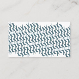 Stehend auf Wiederholungs-Geschäfts-Karten Visitenkarte