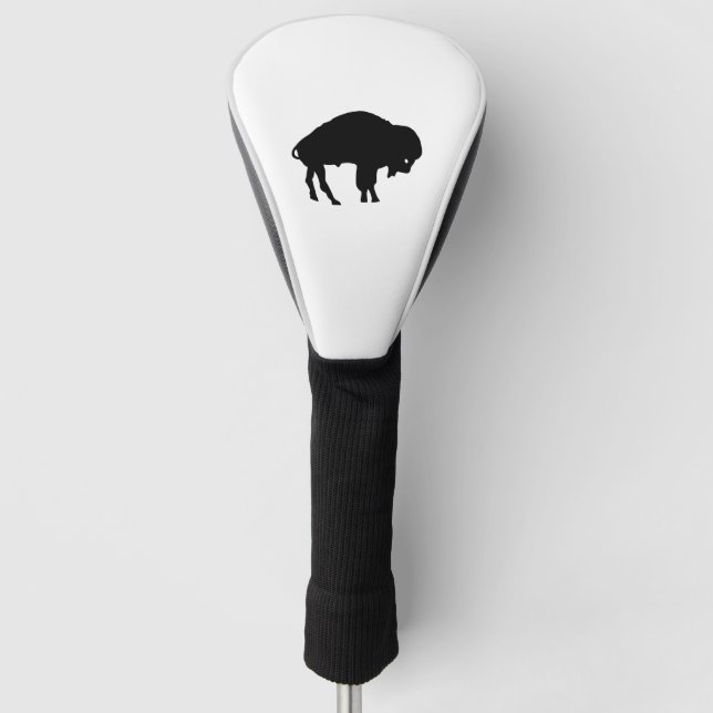 Stehend Bison Golf Headcover (Vorderseite)