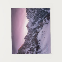 Stehend im Winterwunderland Wandteppich