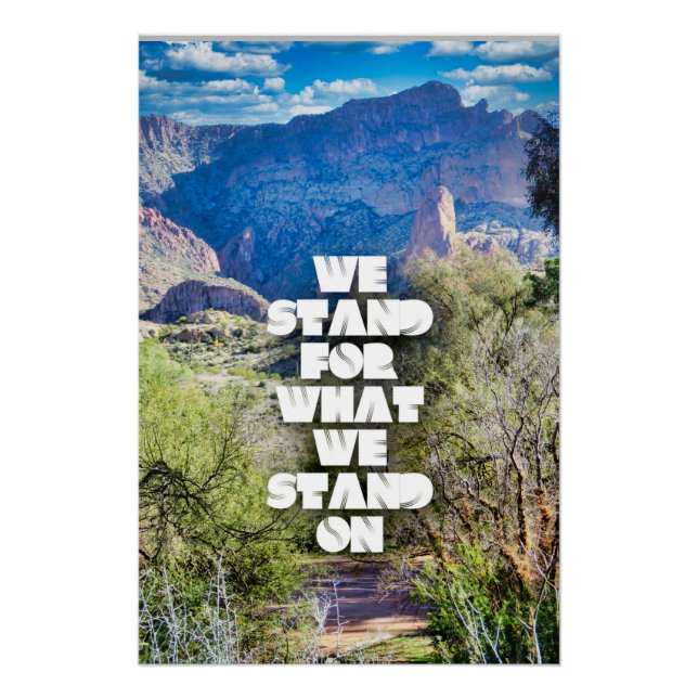 Stehend Poster (Vorderseite)