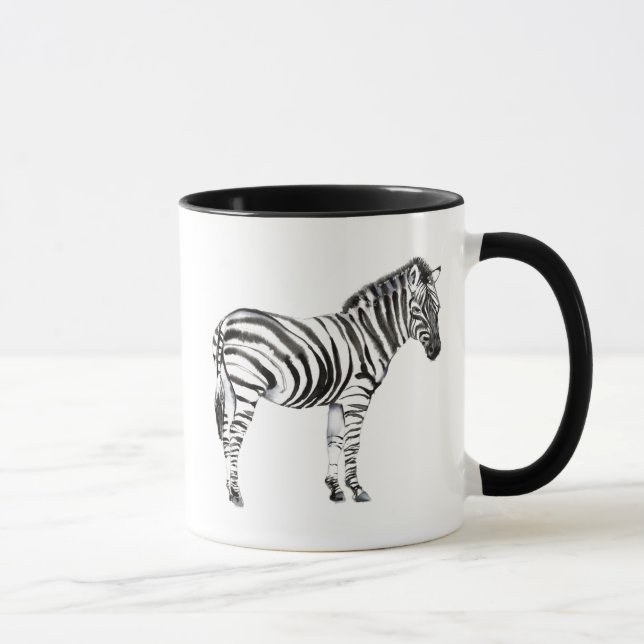 Stehend Zebra Tasse (Rechts)