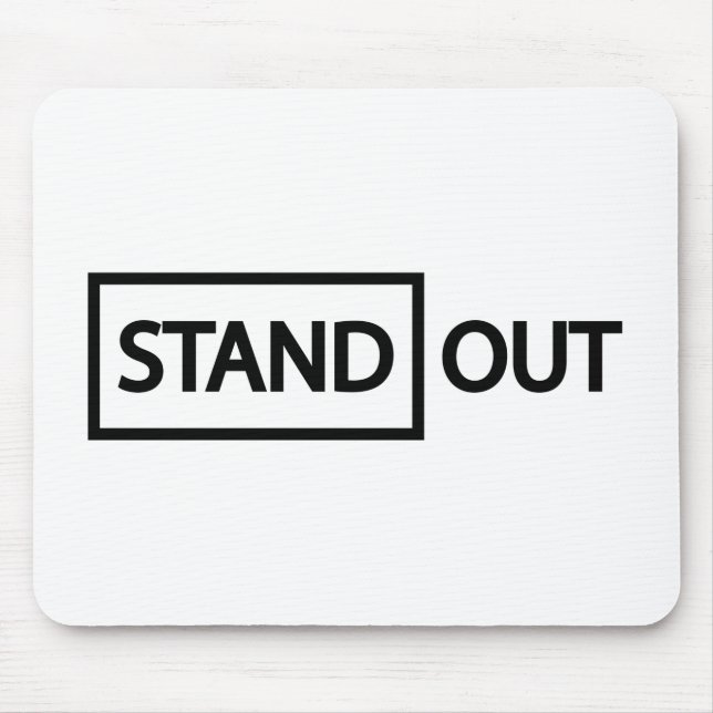 Stehende Auslösung Mousepad (Vorne)