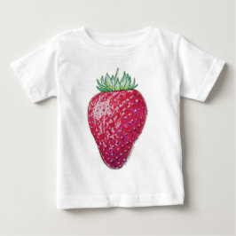 Stehende Erdbeere Baby T-shirt