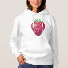 Stehende Erdbeere Hoodie
