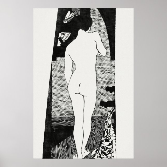 Stehende Frau (1915) Poster (Vorne)