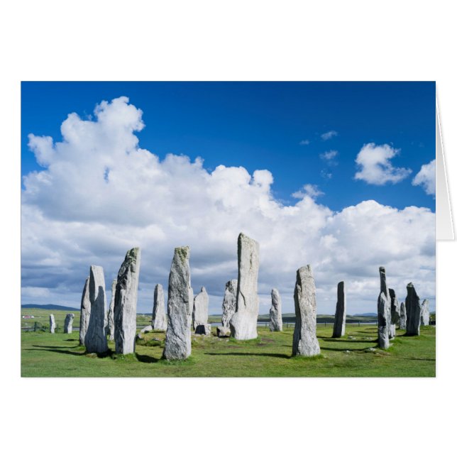 Stehende Steine des Callanish 2 (Vorderseite (Horizontal))