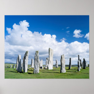 Stehende Steine des Callanish 2 Poster