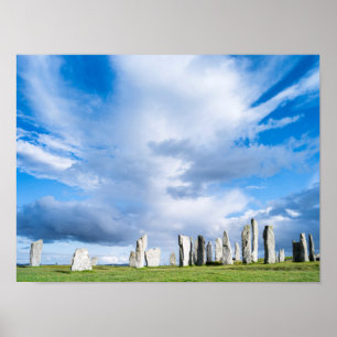 Stehende Steine von Callanish 1 Poster