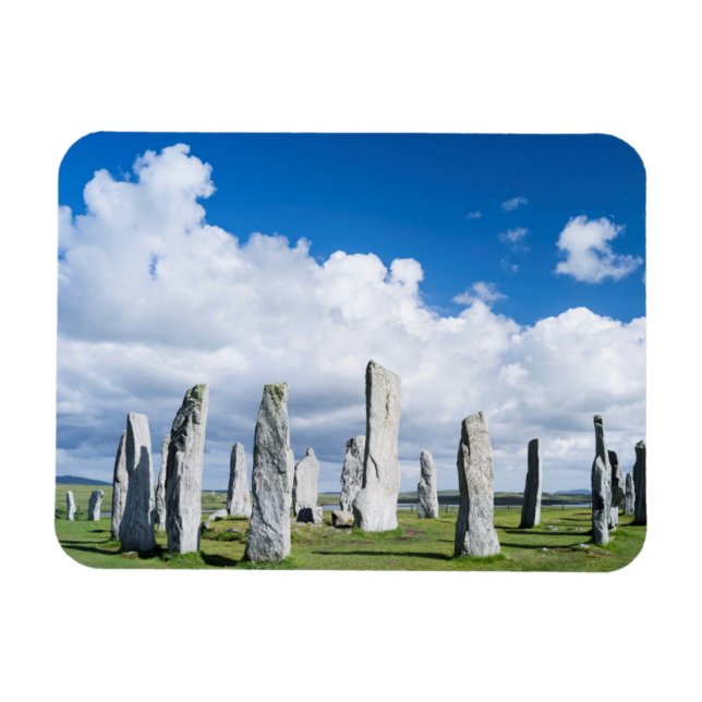 Stehende Steine von Callanish 2 Magnet (Horizontal)