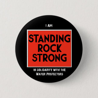 Stehender Felsen stark Button