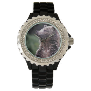 Stehender Grizzlybär Armbanduhr