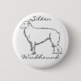 Stehender seidener Knopf Button