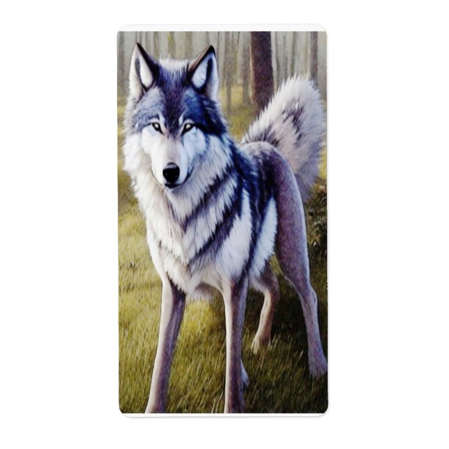 Stehender Wolf (Vorne)