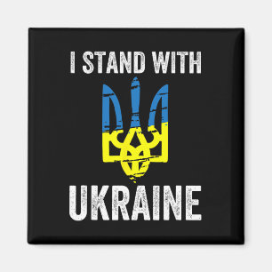 Steht mit der Ukraine Unterstützt die Ukraine Wide Magnet