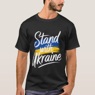 Steht mit der Ukraine Unterstützung Solidarität Fr T-Shirt