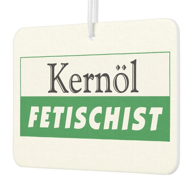 Steiermark Kernöl Fetischist Autolufterfrischer (Links)