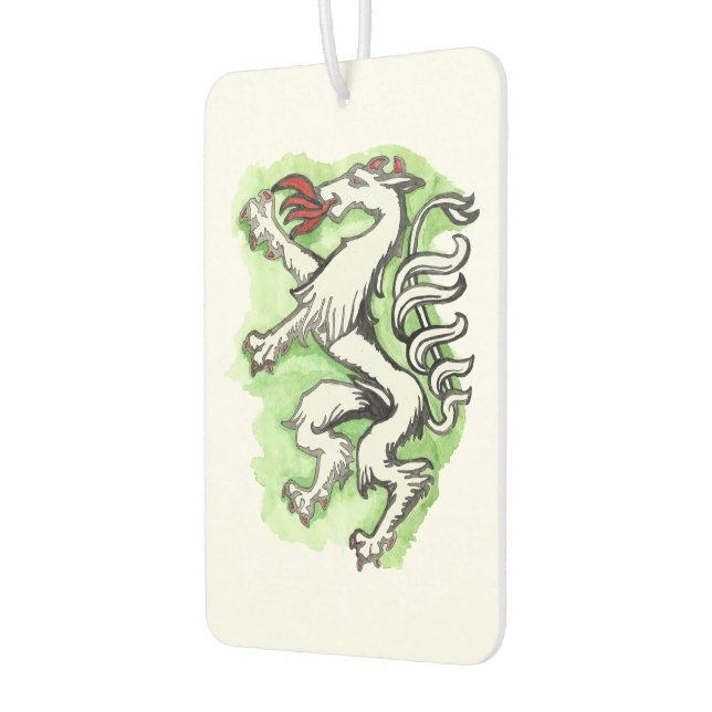 Steiermark Österreich Aquarell Panther Autolufterfrischer (Links)